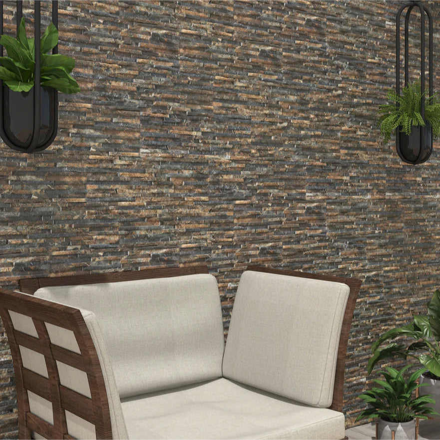 Outdoor wall tiles