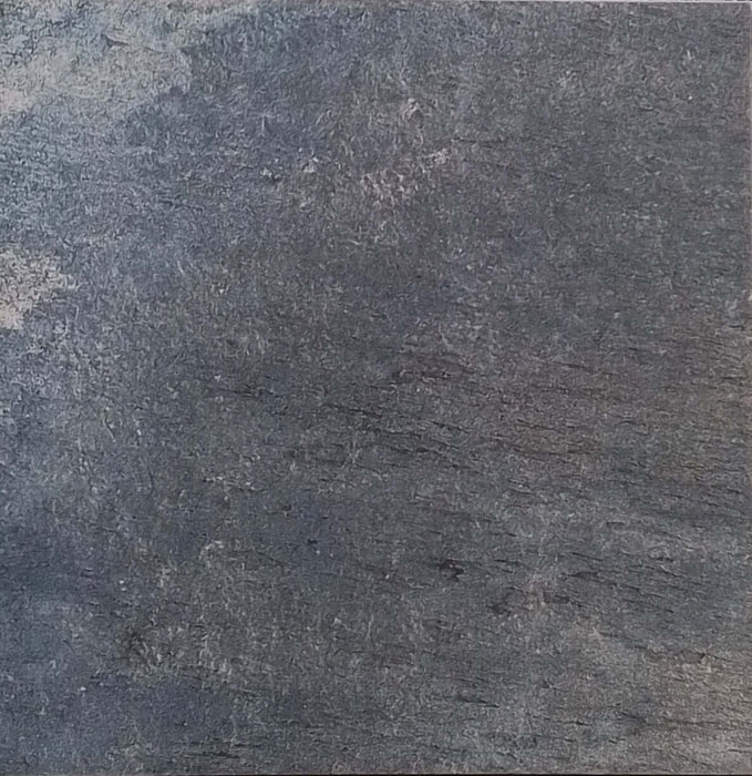 Leaves fantasy blue plain 250x250x10mm TILEJOB