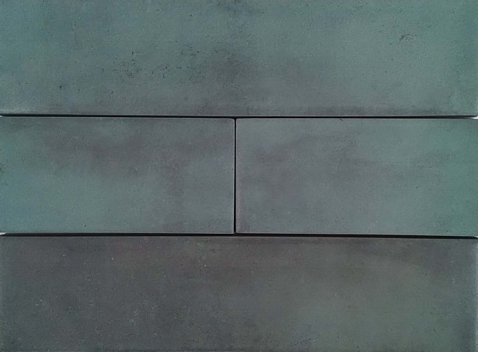 Monaco Brick green matt porcelain 60x250x9mm TILEJOB