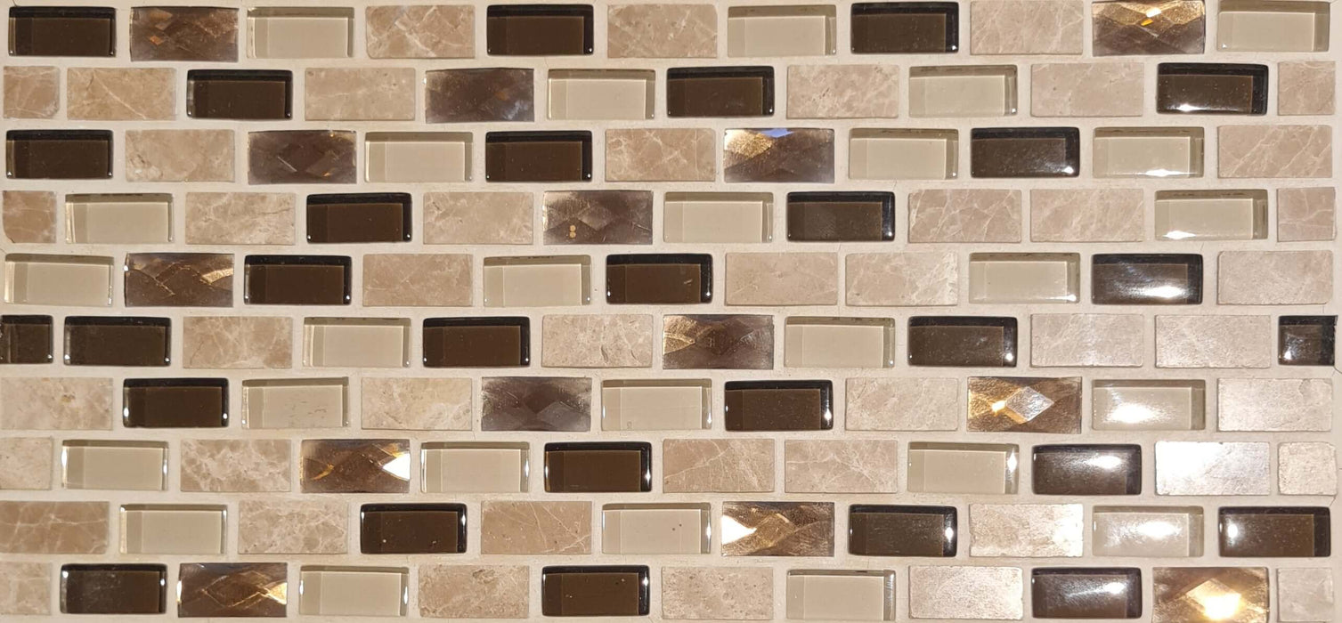 Nautica Conch Brown Mosaic Wall 295x292x8mm TILEJOB