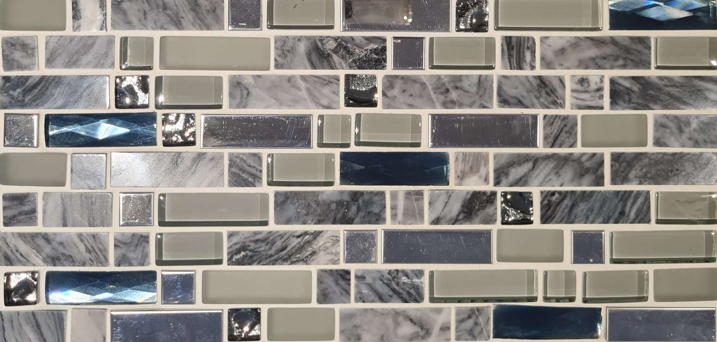 Gemstone Quartz Mosaic Wall 320x300x8mm TILEJOB