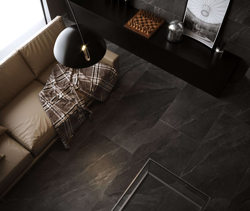 Pietra Ligure Antracite 120x120cm All tiles TILEJOB