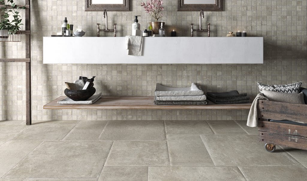 Camelot heritage grey modular tiles 60x60cm, 60x30cm, 45x45cm. All tiles TILEJOB