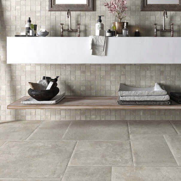 Camelot heritage grey modular tiles 60x60cm, 60x30cm, 45x45cm. All tiles TILEJOB