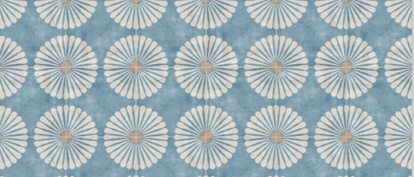 Romano daisy matt porcelain tiles 210.6x210.6x9mm All tiles TILEJOB