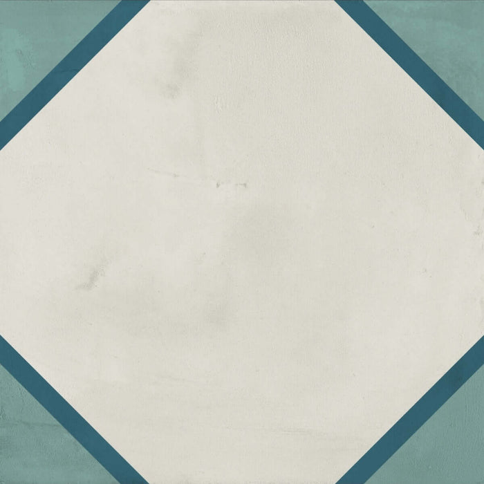 Eden Blue Classic Patterned Tile 20x20cm All tiles TILEJOB