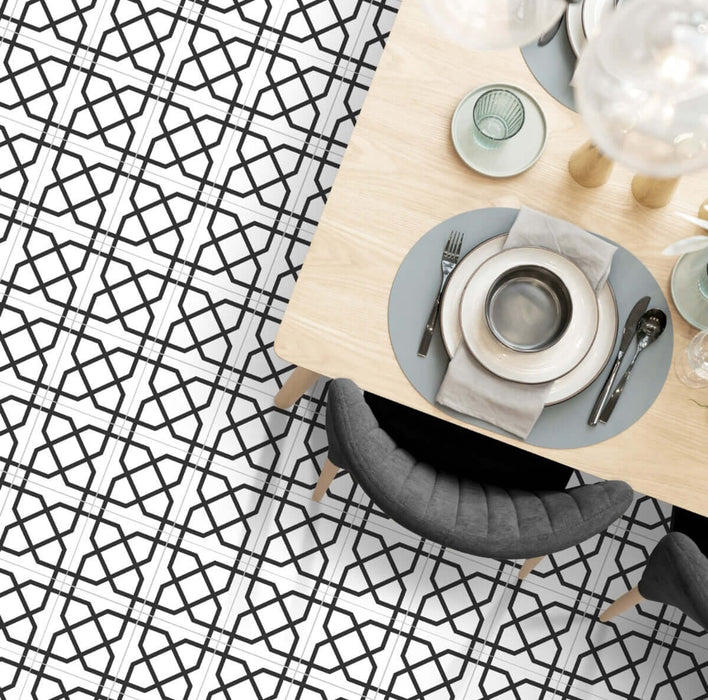 Napoli white matt porcelain 150x150x8.5mm All tiles TILEJOB
