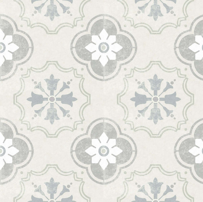 Mint grey matt porcelain 150x150x8.5mm TILEJOB