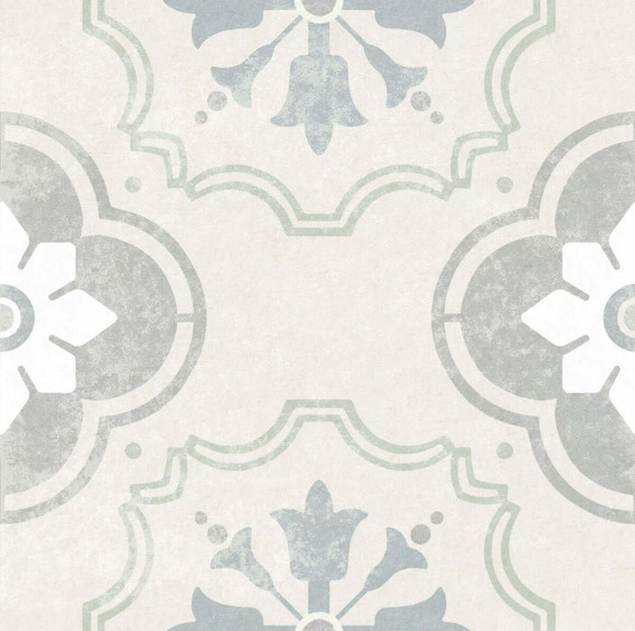 Mint grey matt porcelain 150x150x8.5mm TILEJOB