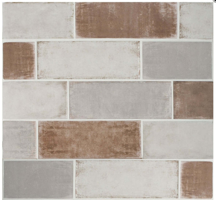 Basilica Brown matt ceramic 75x200x8mm TILEJOB