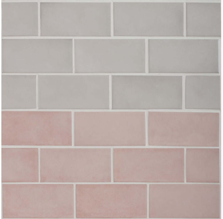 Darcy Pink ceramic gloss 65x132x9mm TILEJOB