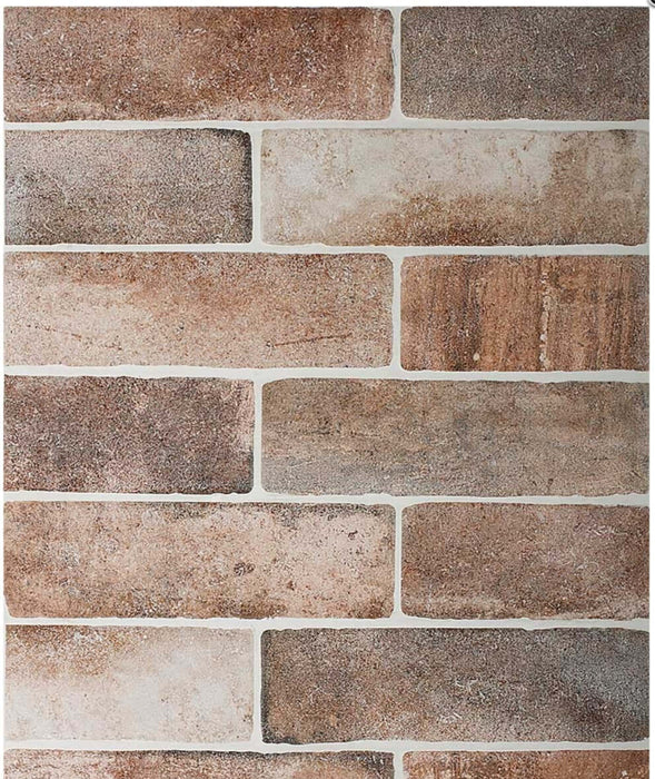 Lisbon Dark Brown matt porcelain 74x247x10mm TILEJOB