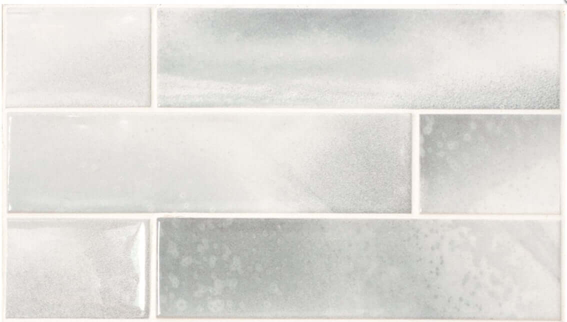 Cornwall Silver ceramic gloss 75x300x9mm TILEJOB