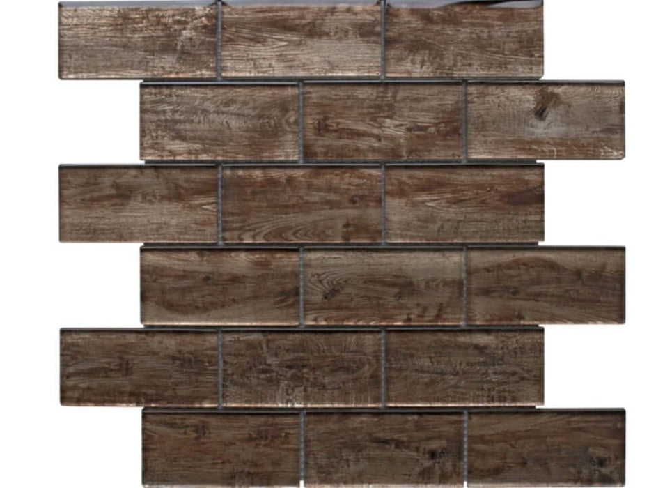 Frontier Redwood Mosaic Wall 350x300x8mm TILEJOB