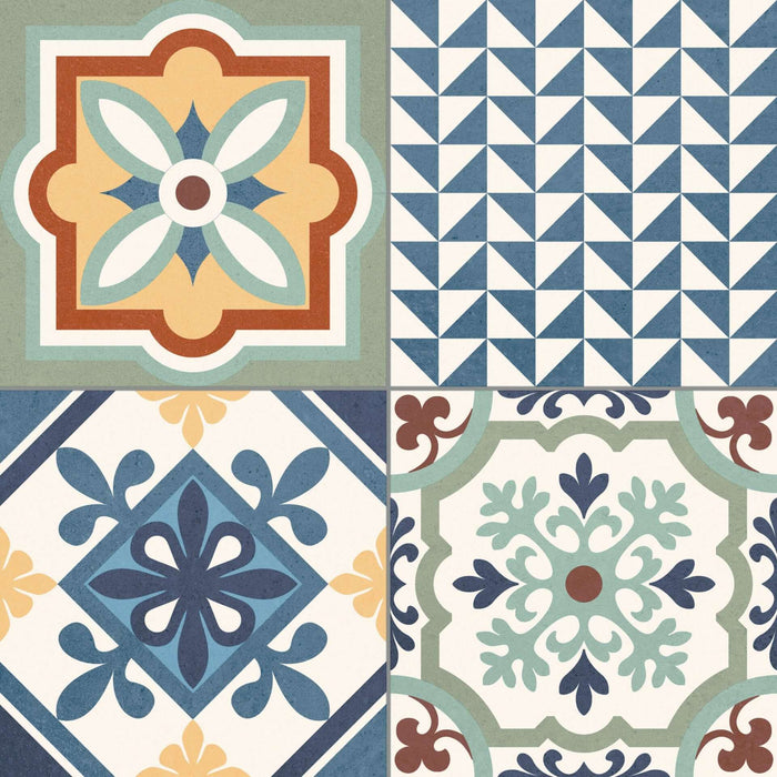 Rustic Heritage Taco Mix 165x165mm All tiles TILEJOB