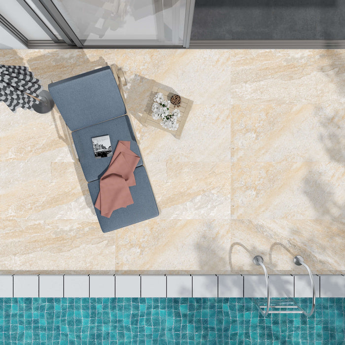 Elice Gold Summer porcelain outdoor tile 60x90x2cm All tiles TILEJOB