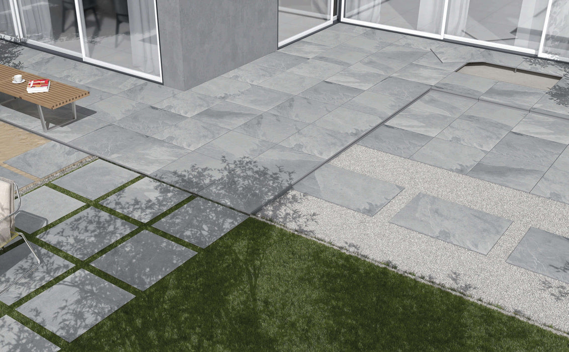 Brazilian Grey outdoor porcelain tiles 60x90x2cm All tiles TILEJOB
