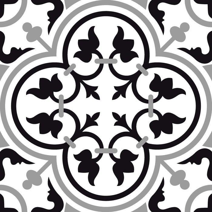 Bordeaux Black 20x20cm All tiles Tilejob
