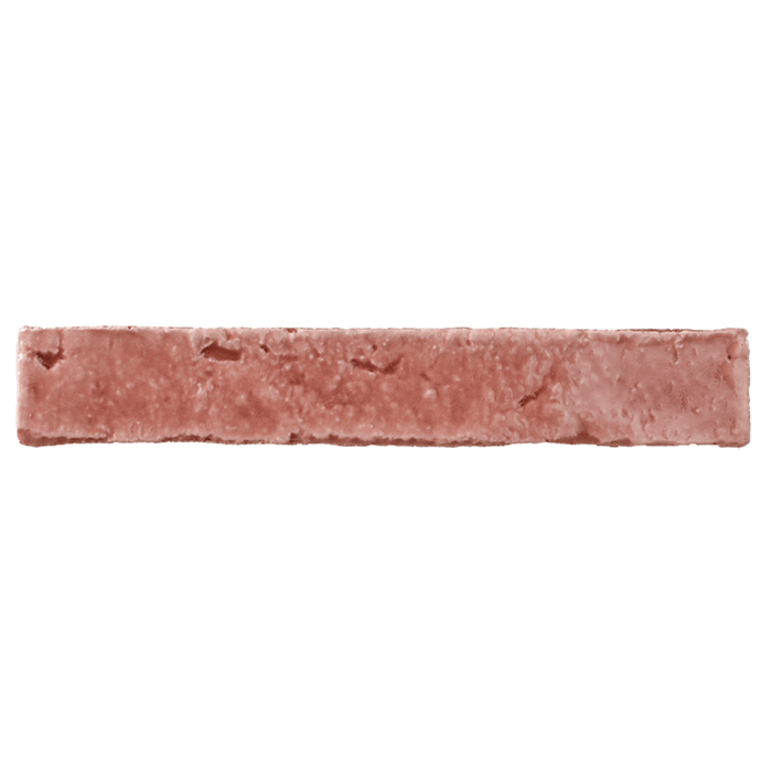 Perugia Vecchia pink crackle glazed ceramic tiles cut sample TILEJOB.CO.UK