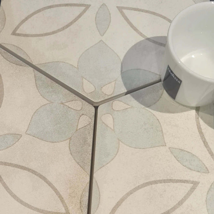 Florence Blue Hexagon porcelain 210x250x10mm TILEJOB