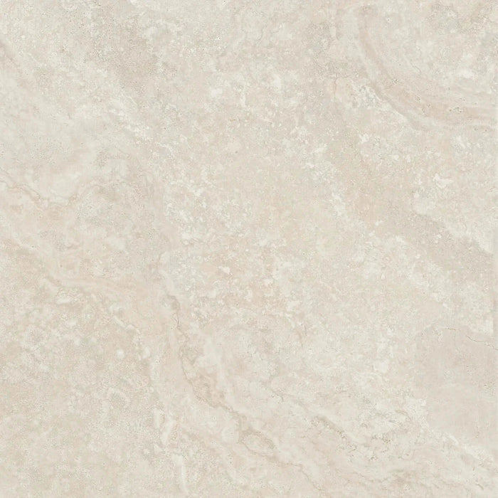 Lombardy Travertine Almond matt porcelain tiles cut sample TILEJOB.CO.UK