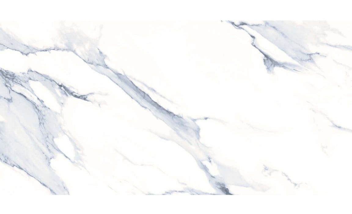 Marmi Carrara Blue Marble gloss porcelain tiles 3 size available All tiles TILEJOB Tile size 60x120cm