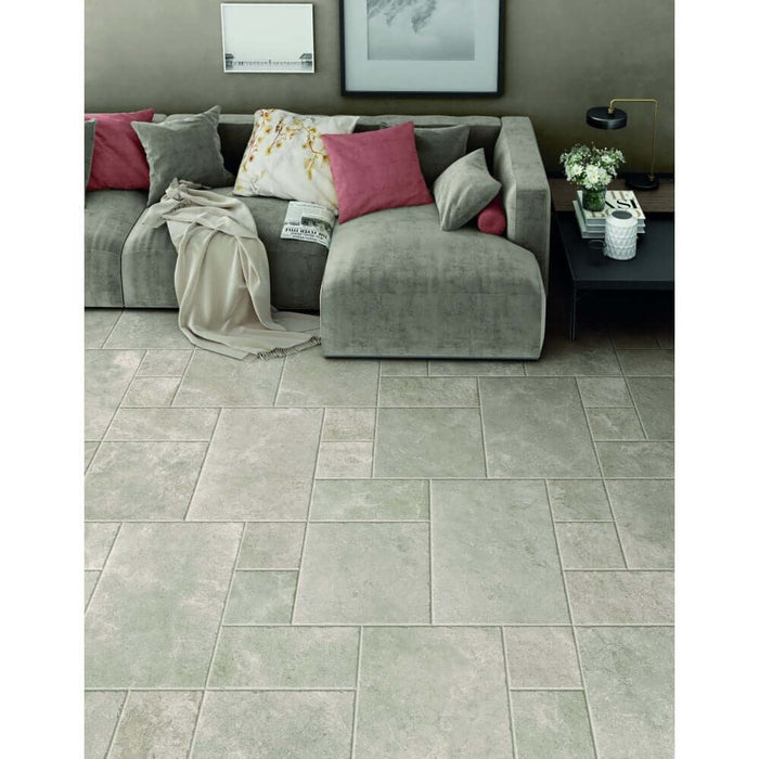 Pietre Lime Sabbia modular cut sample TILEJOB.CO.UK