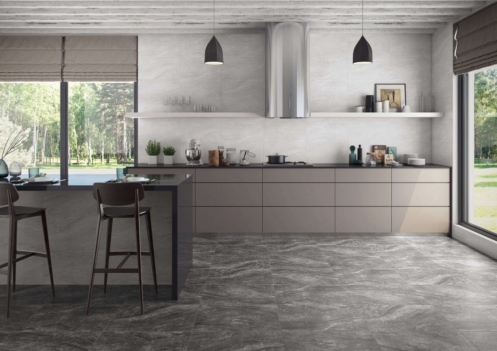 Rimini Dark Grey outdoor porcelain tiles 60x90x2cm All tiles TILEJOB