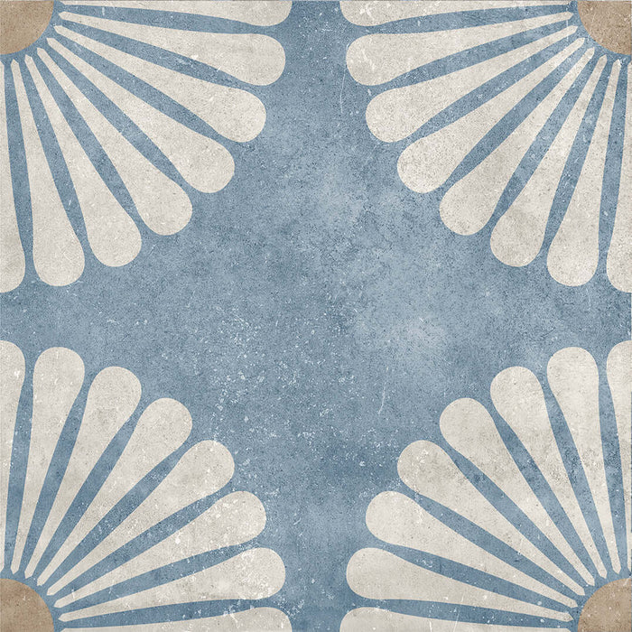 Romano daisy matt porcelain tiles cut sample TILEJOB.CO.UK