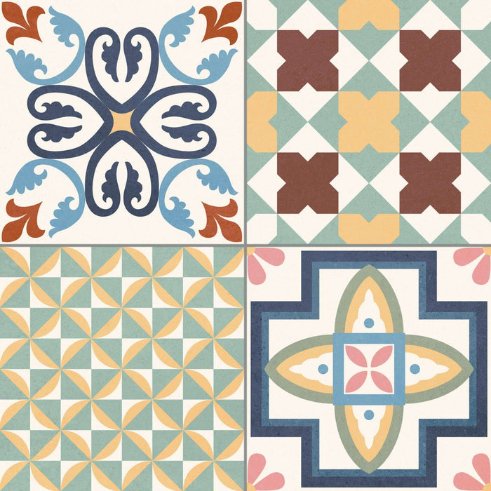 Rustic Heritage Taco Mix 165x165mm All tiles TILEJOB