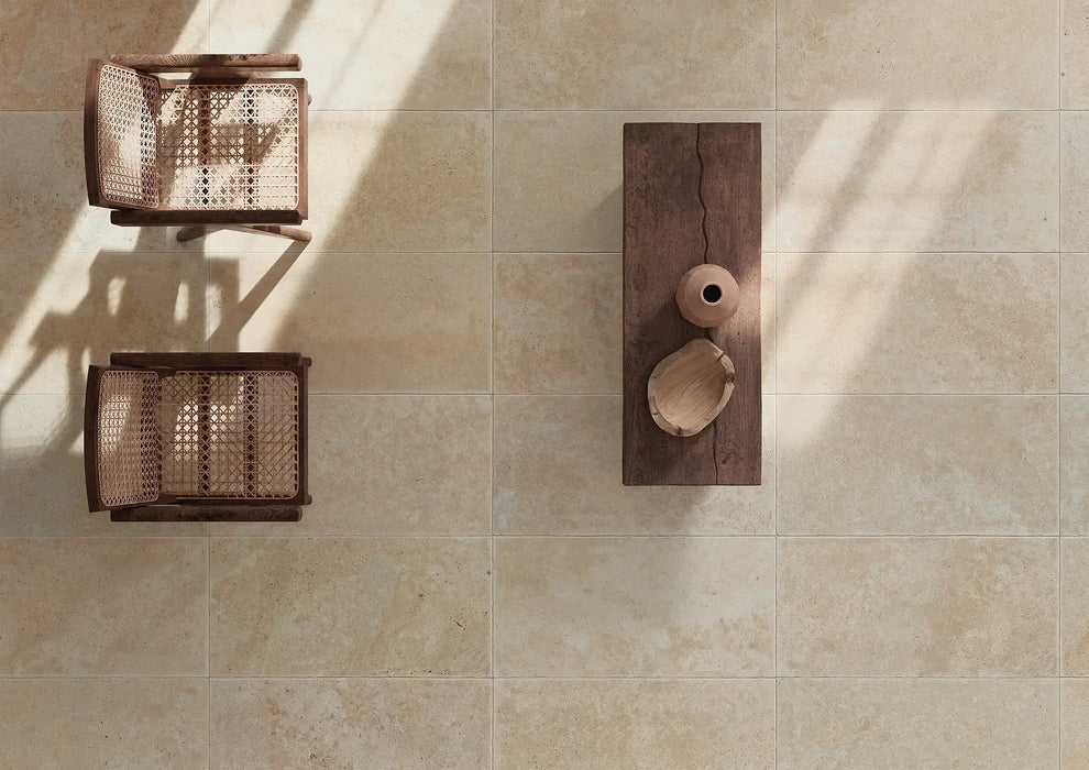 Chateaux travertine beige 50x100cm All tiles TILEJOB