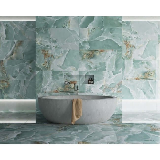 Iceland Onyx Marble Mint Green 60x120cm All tiles TILEJOB