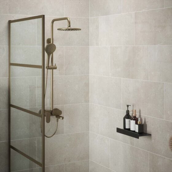 Fossil travertine wall ceramic matt decor tiles 30x60cm All tiles TILEJOB