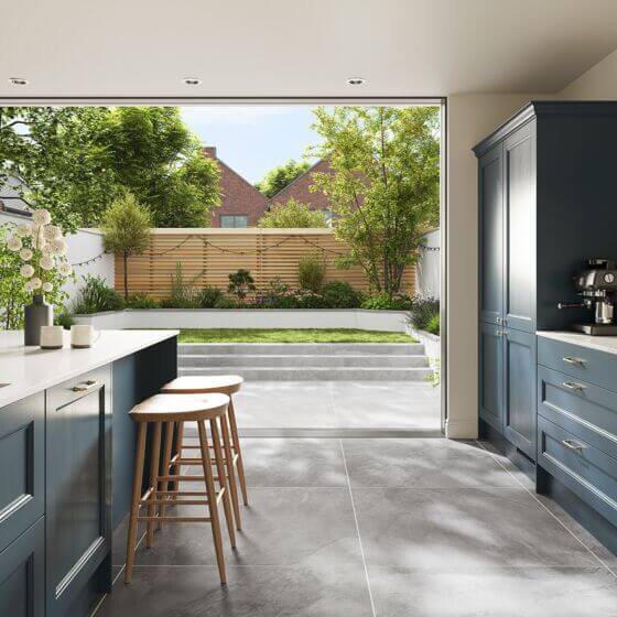 Troia Grey matt porcelain tiles 100x100x1cm All tiles TILEJOB