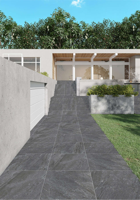 Francavilla Grey outdoor porcelain tile 60x90x2cm All tiles TILEJOB