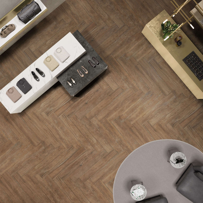 Sorrento Cognac 20x120cm All tiles TILEJOB