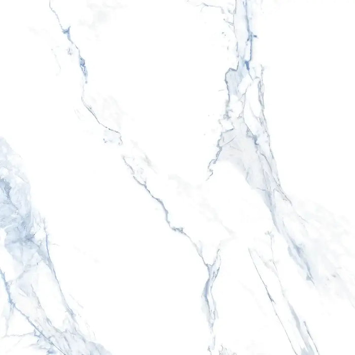 Light Carrara Blue Marble gloss and matt porcelain tiles 60x60cm, 60x120cm All tiles TILEJOB Matt size 60x120cm