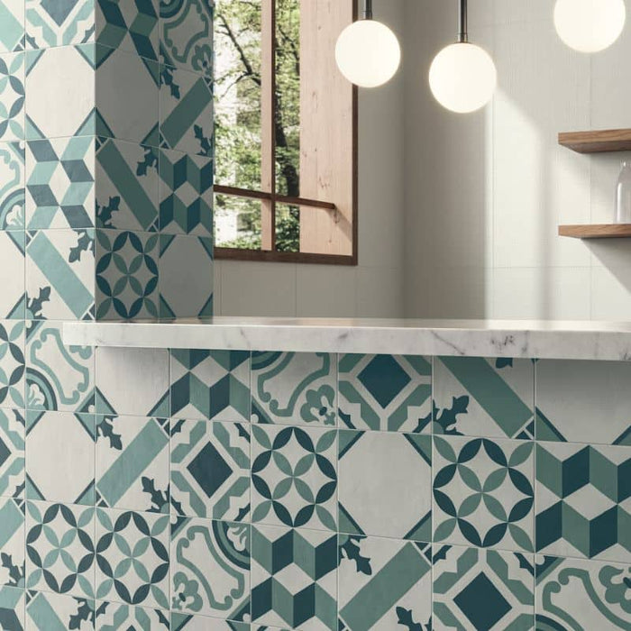 Eden Mix Classic Patterned Tile 20x20cm All tiles TILEJOB