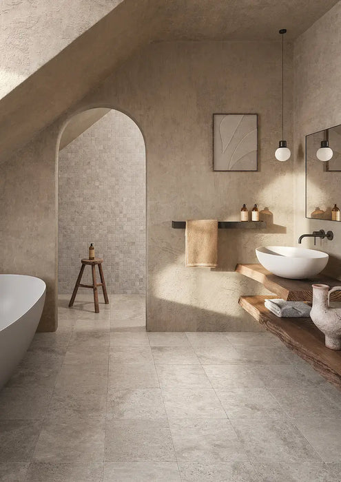Chateaux travertine grey 50x100cm All tiles TILEJOB