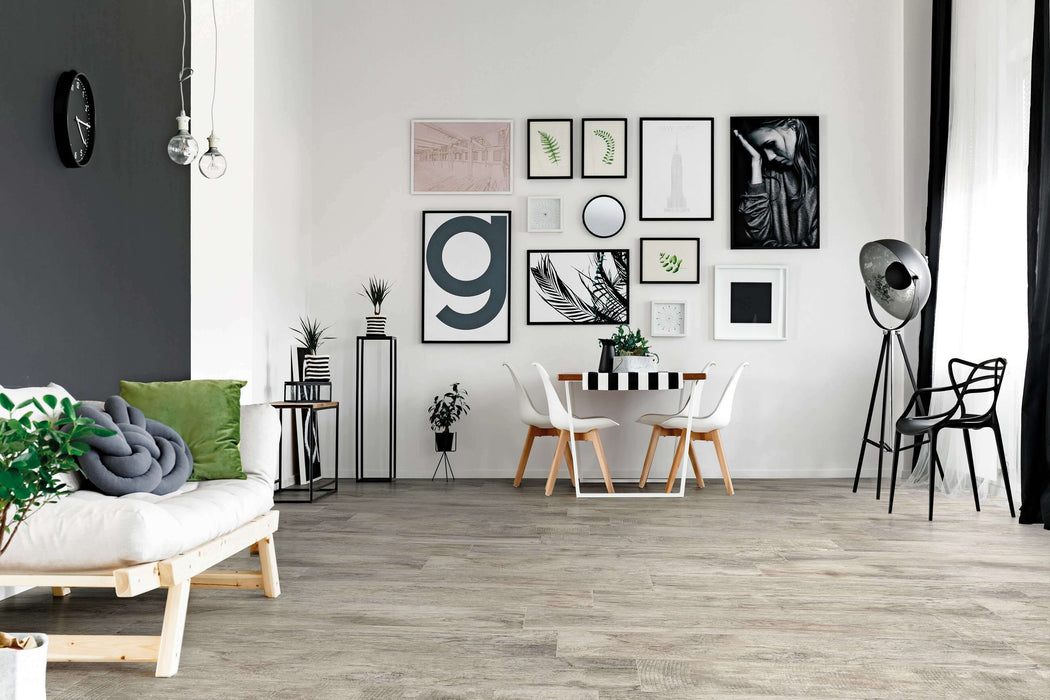 Retro wood club dark grey 20x120cm All tiles TILEJOB