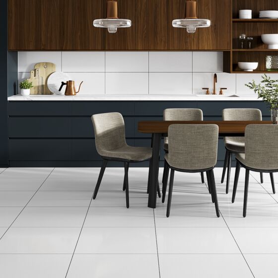 Sugar White Glazed Porcelain Tile