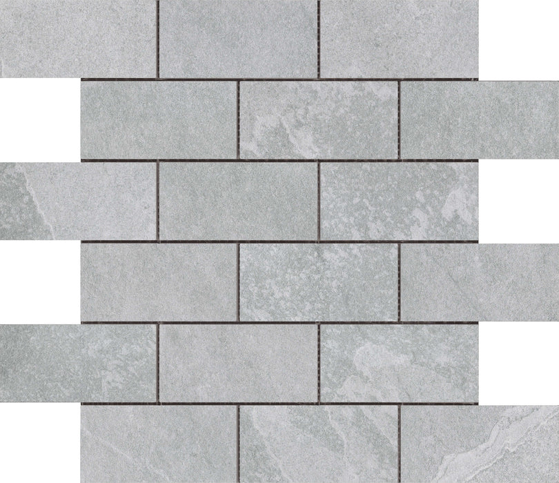 Brazilian brick mosaic grey 302x352mm All tiles TILEJOB