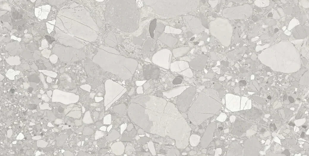 Piazza perla terrazzo porcelain tiles 60x120cm All tiles TILEJOB
