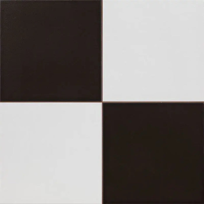 Blanconero Black and White Mix porcelain 20x20cm TILEJOB