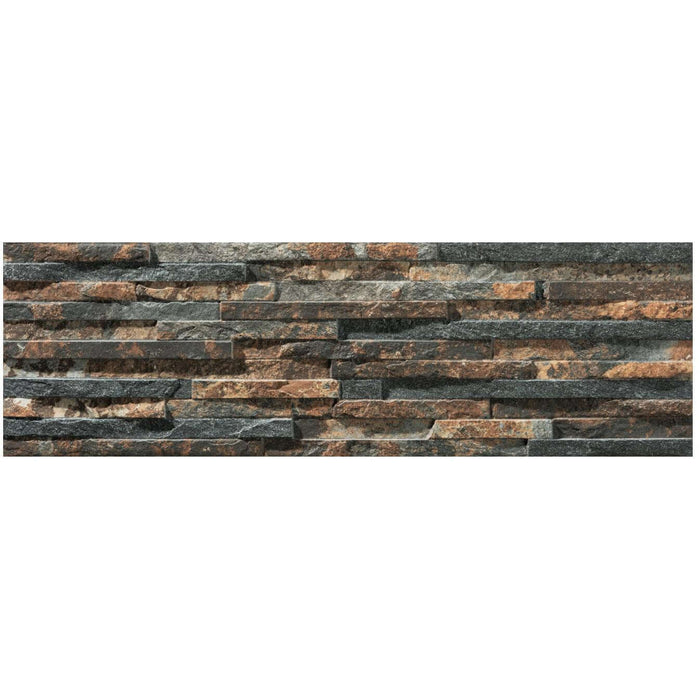 Natural Wall Brown Decor Porcelain 17x52cm All tiles TILEJOB