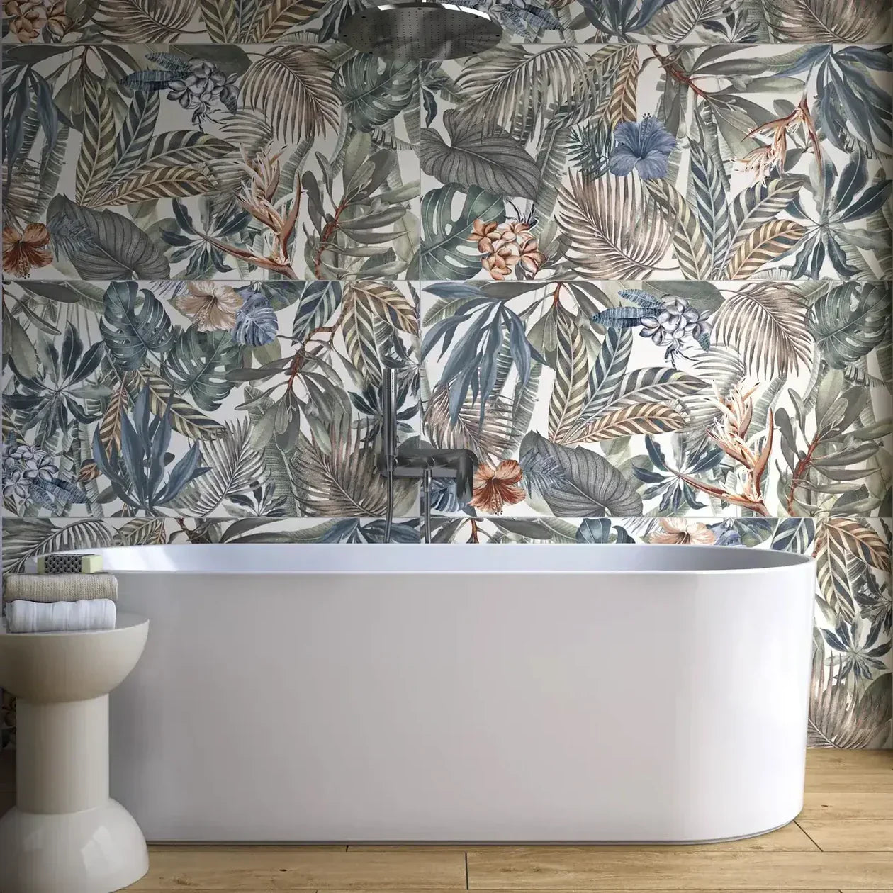 Caribbean Style Bathroom tiles Ideas