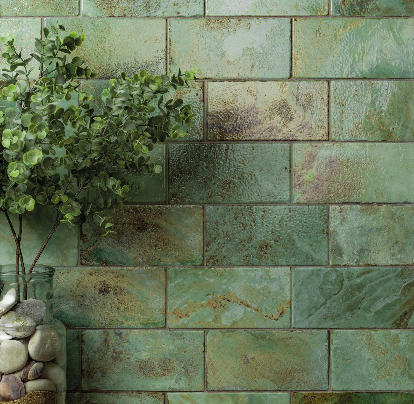 Green tiles ideas