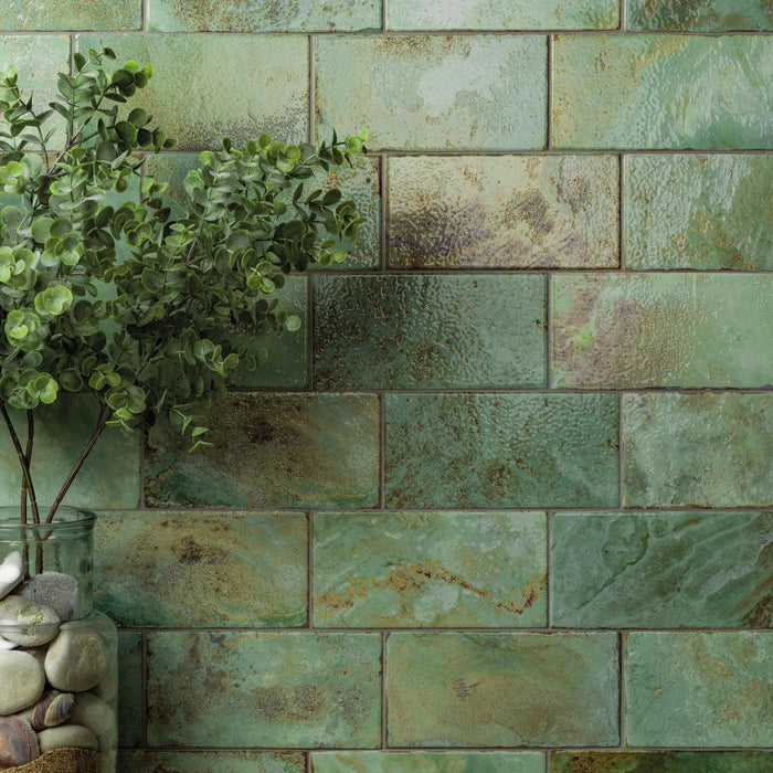 Green tiles ideas