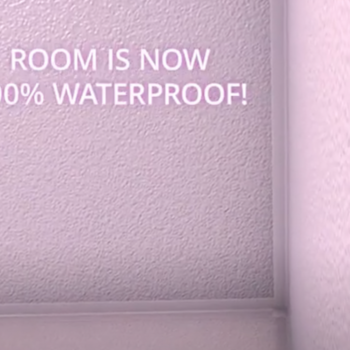 wet room wall and floor