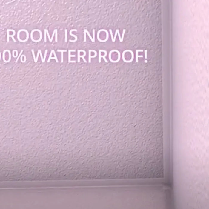 wet room wall and floor